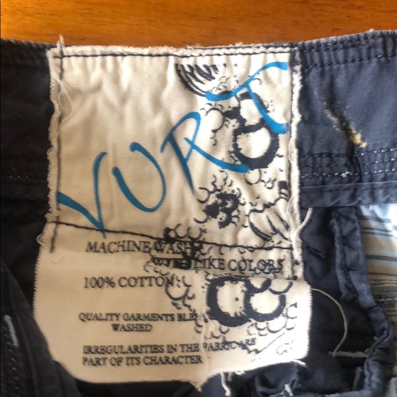 Blue plaid shorts - Picture 2 of 4